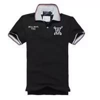 t-shirt hackett scratch eights wise man 2013 polo high collar viii noir